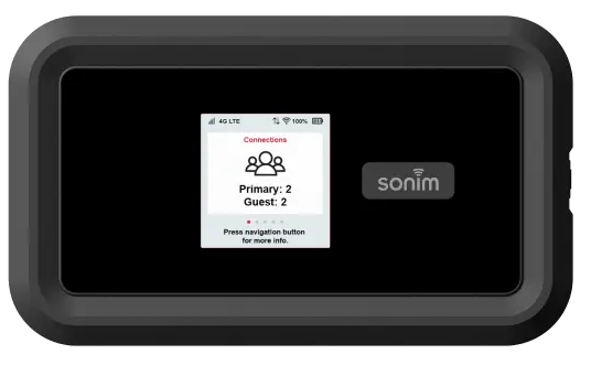 Sonim H100 4G Mobiler Hotspot Schwarz