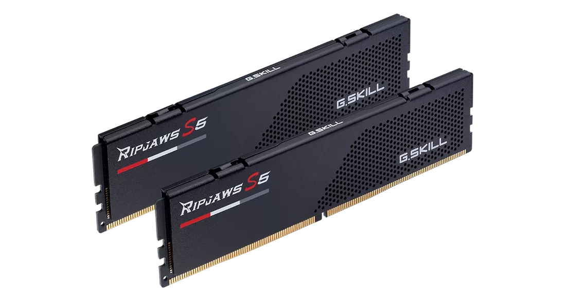 G.Skill Ripjaws S5 DDR5 96 GB RAM (2 x 48 GB) 5600 MT/s CL40 DIMM Schwarz