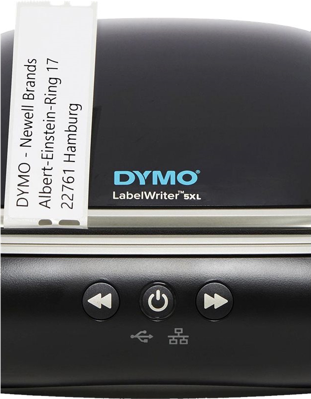 DYMO LabelWriter 5XL bis 106mm breite LW-Etiketten (2112725)