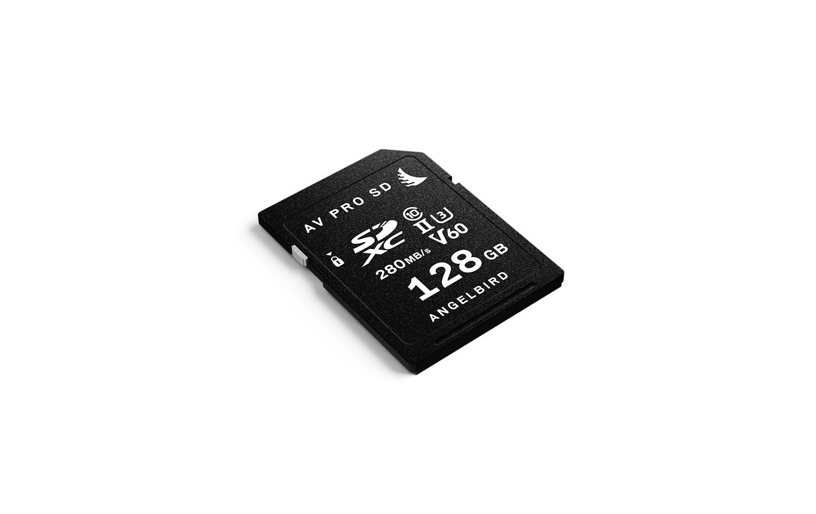 Angelbird AV PRO SD V60 MK2 128 GB SDXC UHS-II Schwarz