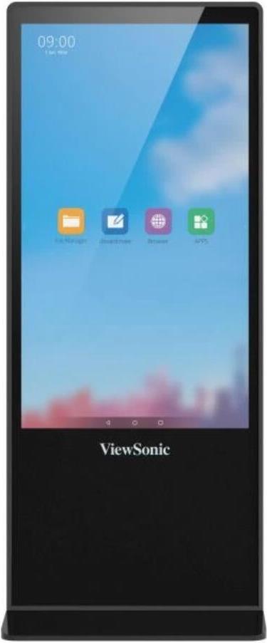 ViewSonic EP5542 55" 4K UHD Digital Signage Display Schwarz