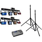 EUROLITE Set 2x LED KLS Laser Bar PRO + Easy Show + 2x M-4 Boxenhochständer (20000868)
