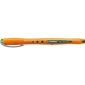 STABILO worker+ medium Tintenroller 0,5 mm Mittel Grün