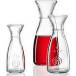Ritzenhoff & Breker Glaskaraffe "Bordeaux", 1 l aus Kalk-Soda, spülmaschinenfest, mit Füllstrich - 6 Stück (818963)