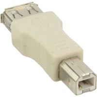 InLine® USB 2.0 Adapter, Buchse A auf Stecker B (33442)