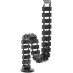 Equip 650808 Flur Schwarz 1Stück(e) Kabel-Organizer (650808)