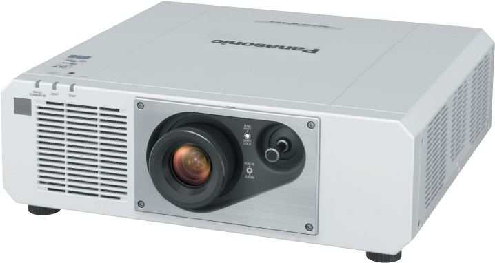 Panasonic PT-FRZ60WE - DLP-Projektor - Laserdiode - 6200 lm - WUXGA (1920 x 1200) - 16:10 - 1080p - Zoomobjektiv - LAN - weiß
