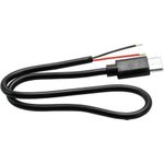 OMNITRONIC Kabel USB-C auf 2x offene Kabelenden 30cm (30222105)