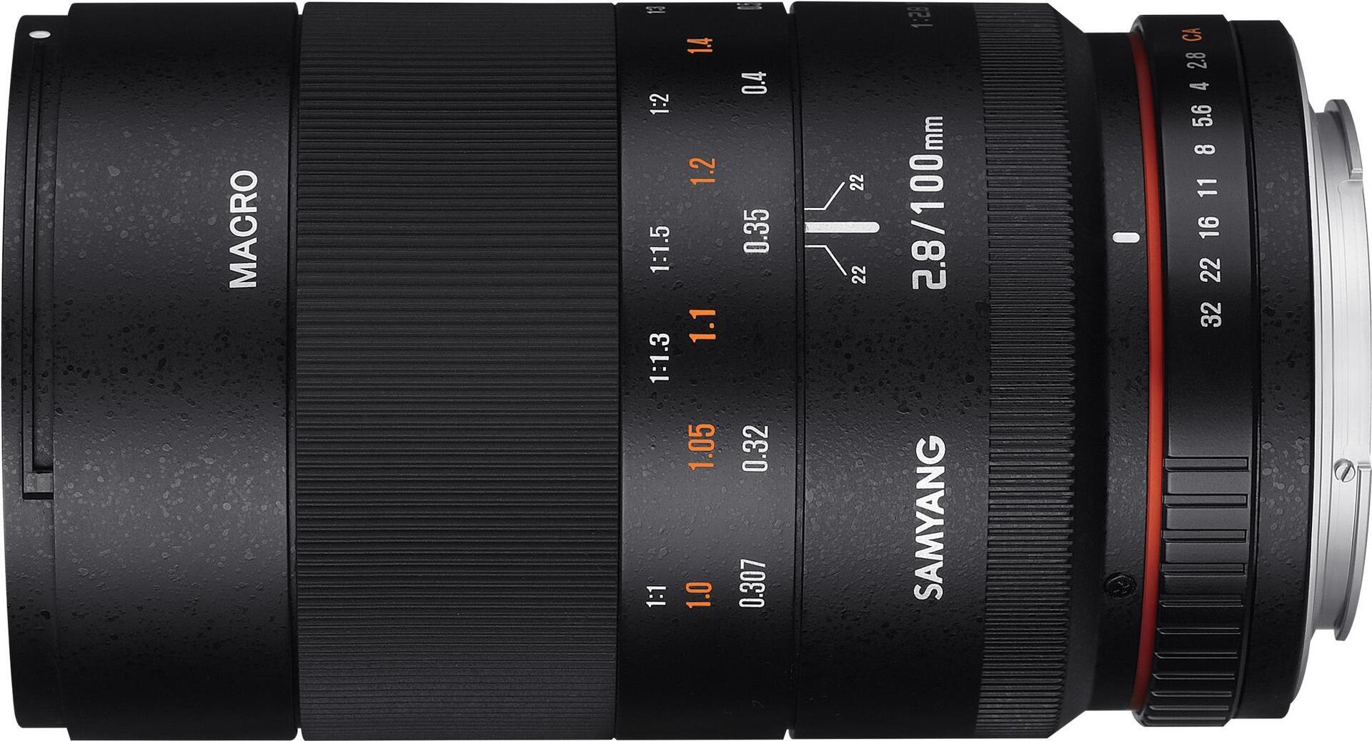 SAMYANG 21876 Makro-Objektiv 100 mm