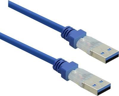 Renkforce RF-4369443 USB Kabel 0,5 m USB 3.2 Gen 1 (3.1 Gen 1) USB A Blau (RF-4369443)