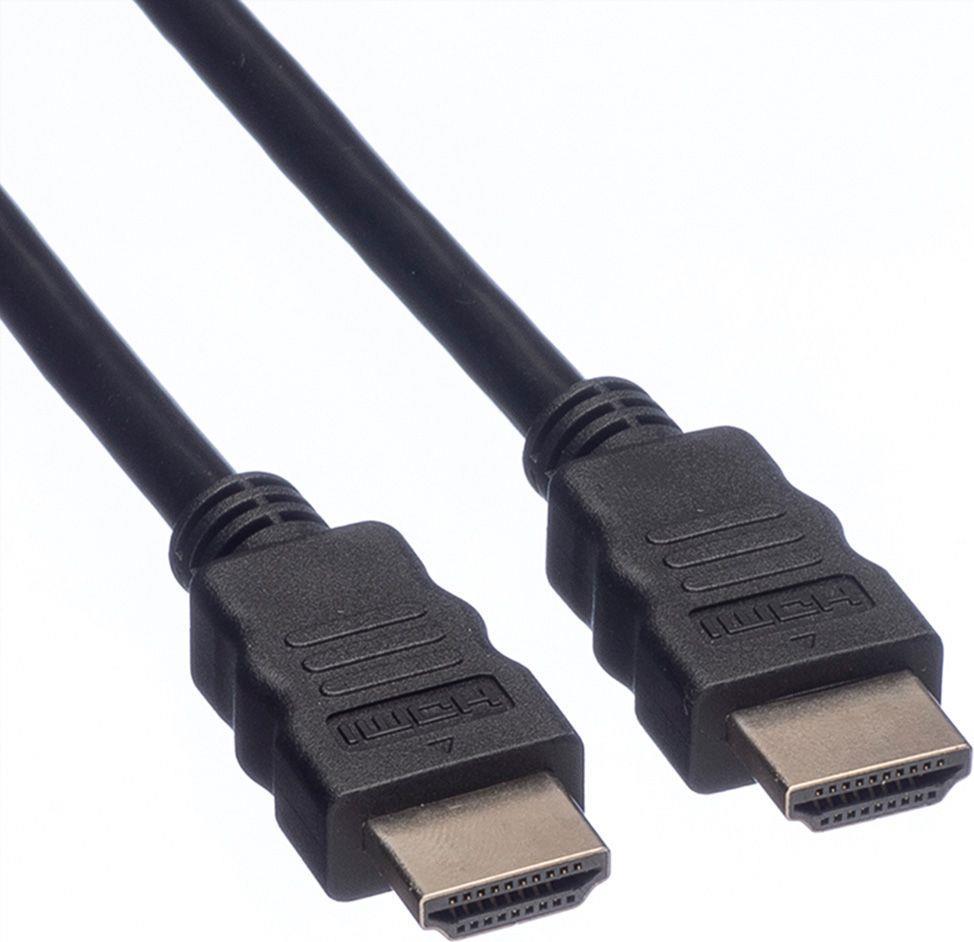 ROLINE 11.04.5933 HDMI-Kabel 3 m HDMI Typ A (Standard) Schwarz (11.04.5933)