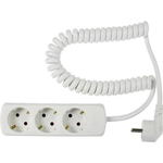 as - Schwabe 11431 Steckdosenleiste ohne Schalter Weiß Schutzkontakt (11431)