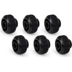 Alphacool Apex Grip Schlauchanschluss 16/10mm G1/4 schwarz Set 6 St. (14923)