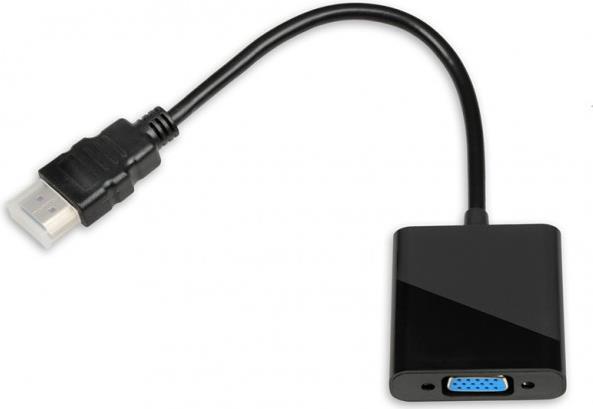iBox IAHV01 Videokabel-Adapter HDMI Typ A (Standard) VGA (D-Sub) Schwarz (IAHV01)
