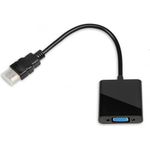 iBox IAHV01 Videokabel-Adapter HDMI Typ A (Standard) VGA (D-Sub) Schwarz (IAHV01)