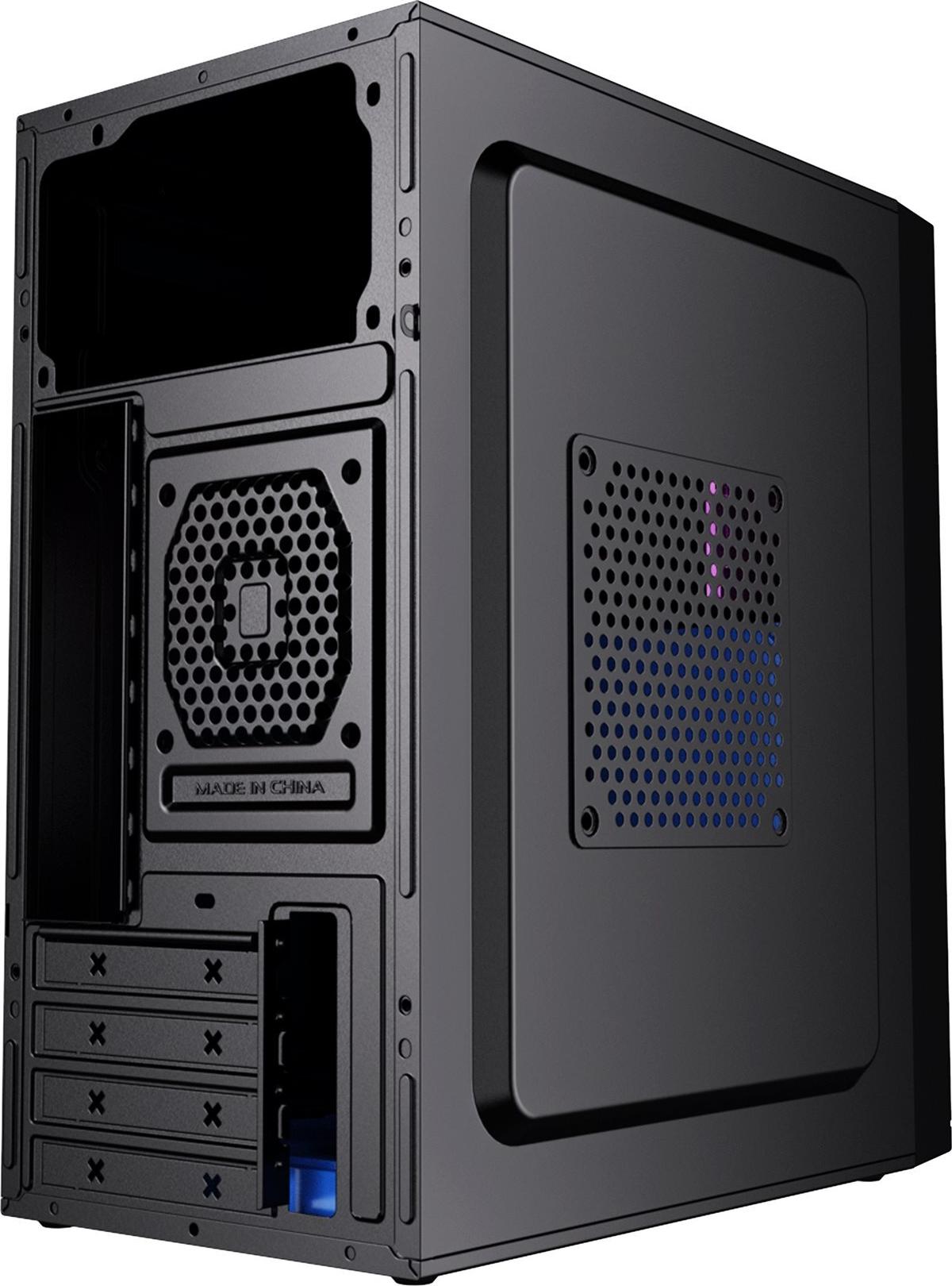 Gembird Fornax K300 Mini-Tower-Gehäuse Micro-ATX Schwarz