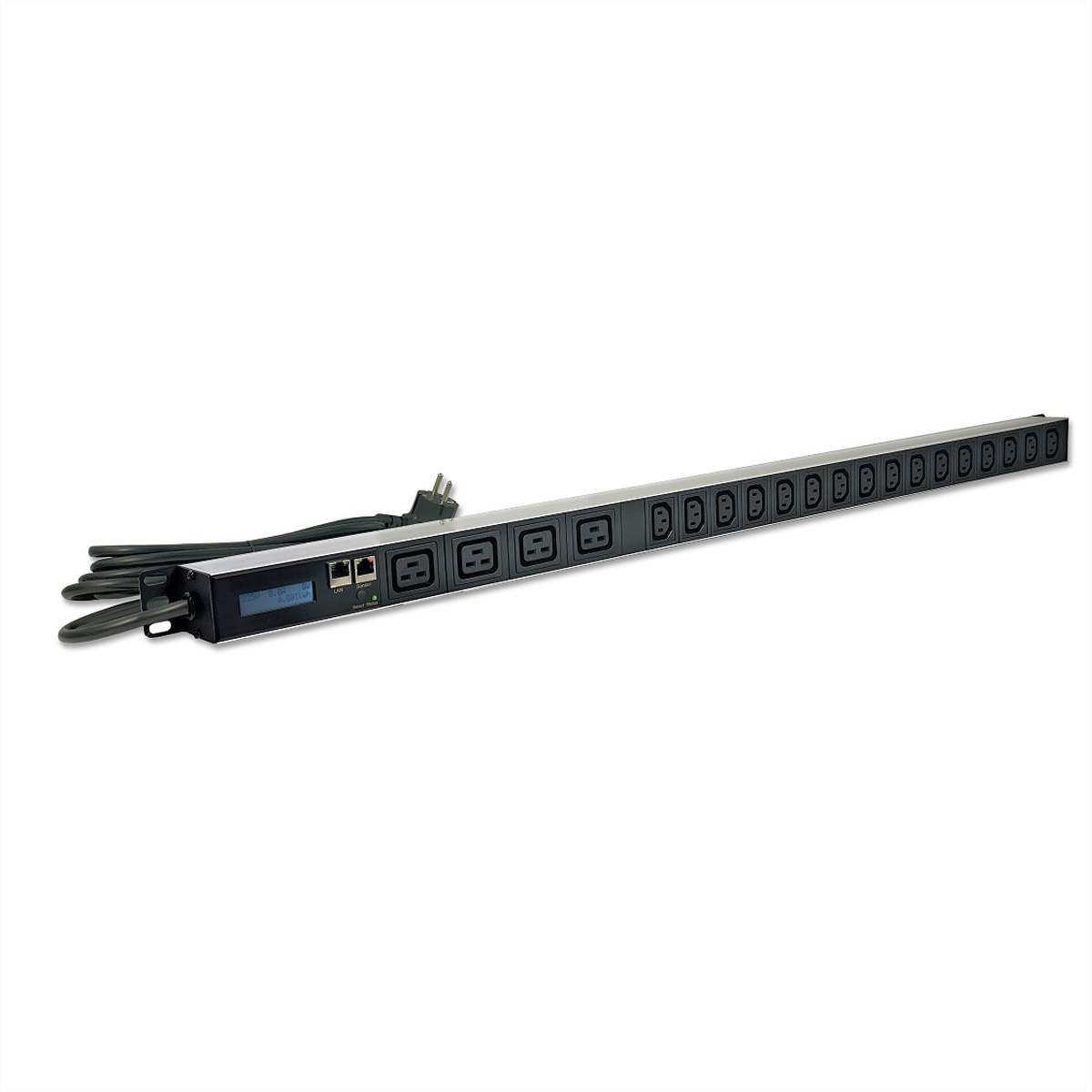 Gude Expert PDU Energy 8311-15 Stromverteilereinheit 1U 20 Ausgänge Schwarz