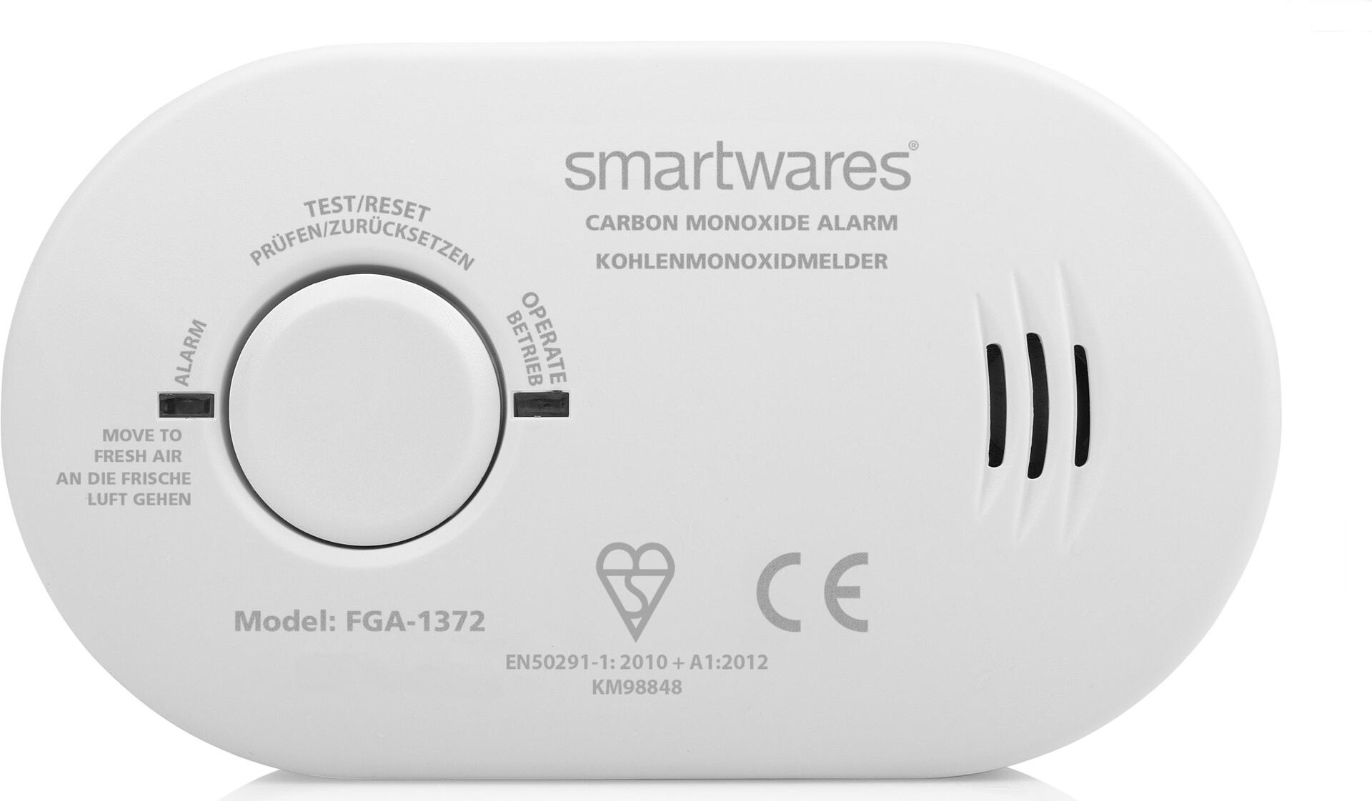 Smartwares FGA-13721 Kohlenmonoxid-Melder FGA-1372 (FGA-13721)