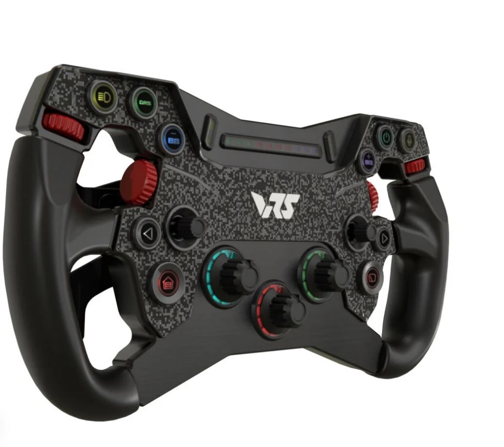 VRS DirectForce R295 Lenkrad Quick-Release ARGB Magnet-Wippen– schwarz (DFP-R295)