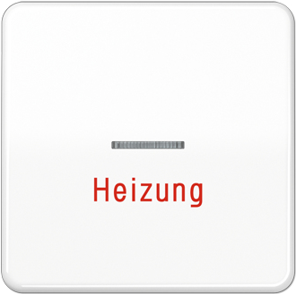Jung Wippe Aufs.Heizung/Notsch. für Kontrollschalter CD 590 H WW (CD590HWW)
