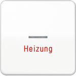 Jung Wippe Aufs.Heizung/Notsch. für Kontrollschalter CD 590 H WW (CD590HWW)