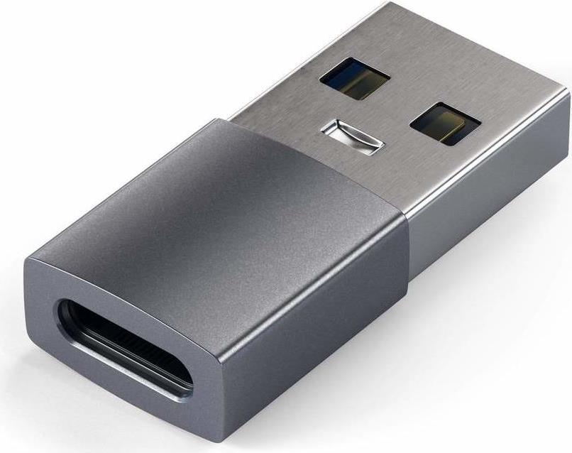 Satechi ST-TAUCM cable gender changer USB-A USB-C Grau (ST-TAUCM)