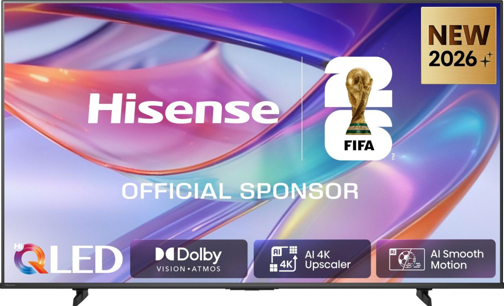 Hisense 50E7S 50" QLED 4K Smart TV Schwarz