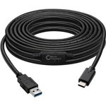 Microconnect USB-C to USB 3.0 A cable - 5m USB Kabel USB 3.2 Gen 1 (3.1 Gen 1) USB C USB A Schwarz (USB3.1CA5AMP)