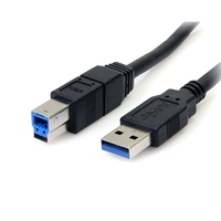 StarTech.com SuperSpeed USB3.0 Cable A to B (USB3SAB3MBK)