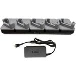 ZEBRA KIT: ETHERNET SHARECRADLE KIT UP TO 5 TC501 W/ EXOSKELETONS (CRD-TC5AB-5SE5D-1)