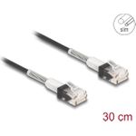 DeLOCK 80387 Netzwerkkabel Schwarz Cat6a U/UTP (UTP) (80387)