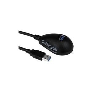StarTech.com 5 ft Black Desktop USB3.0 Extension Cable (USB3SEXT5DKB)
