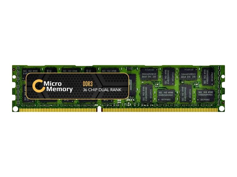 CoreParts 16 GB DDR3 ECC Speichermodul DIMM 240-PIN 1600 MHz Grün