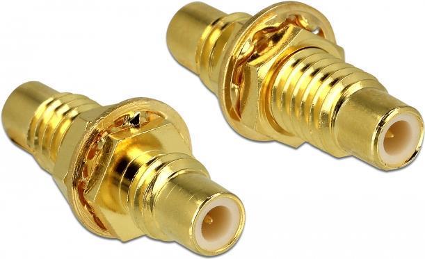 Delock Adapter SMC Buchse > SMC Buchse zum Einbau (65874)