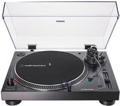 Audio-Technica AT-LP120XBT-USB. Typ: Plattenspieler mit Direktantrieb, Betrieb: Manuell, Produktfarbe: Schwarz. Form: S-förmiger Tonarm, Armlänge: 23,1 cm, Auskragung: 1,6 cm. Bluetooth-Profile: A2DP, Bluetooth-Bereich: 10 m. Netzteiltyp: AC, Stromverbrauch (Standardbetrieb): 2,75 W, Netzteil Eingansgsspannung: 100 - 240 V. Breite: 452 mm, Tiefe: 352 mm, Höhe: 141,6 mm (AT-LP120XBTUSBBK)