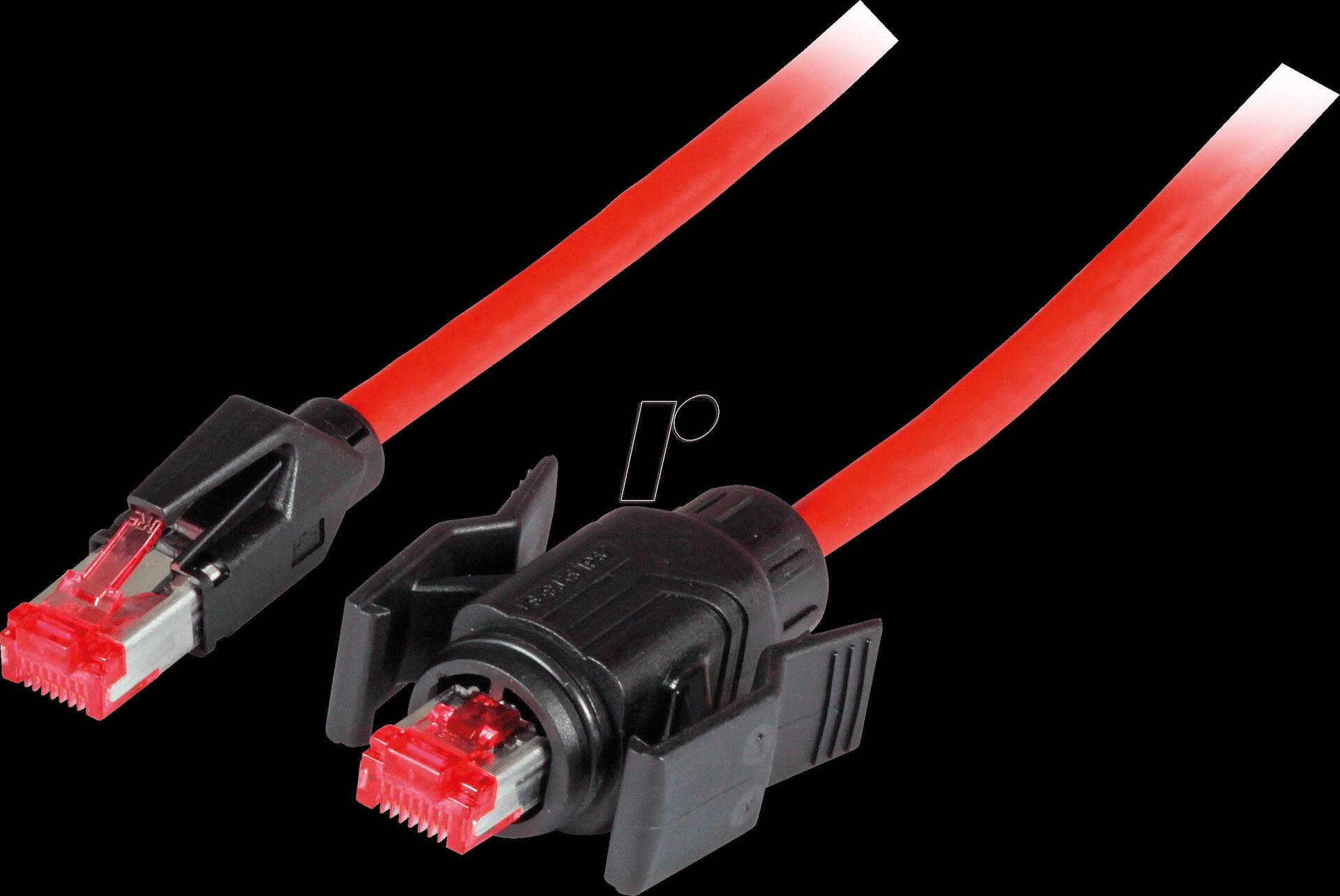 EFB-Elektronik RJ45 Patchkabel Cat. 6A S/FTP PUR TM21 1xIP67 für 53730.1V2 5m Hersteller: EFB Elektronik (K8670.5)