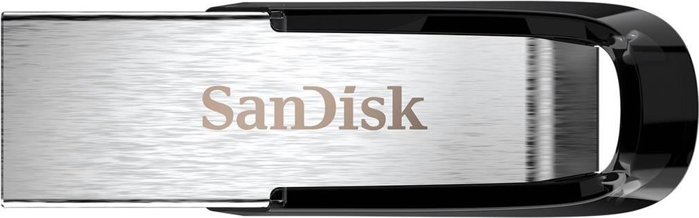 SanDisk Ultra Flair 16 GB USB-Stick 130 MB/s Silber, Schwarz