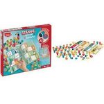 Maped Creativ Motivstempel-Set "BUCHSTABEN & TIERE", Karton mit selbstfärbenden Stempeln, aus Kunststoff, Stempelgröße: - 1 Stück (907060)