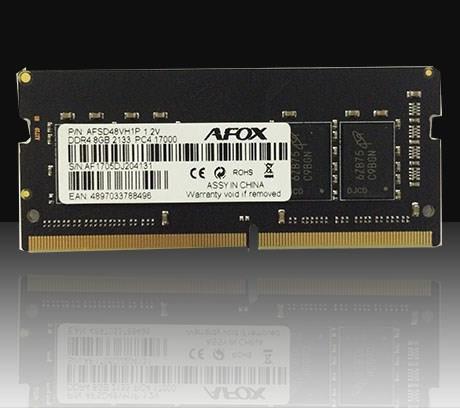 AFOX DDR4 8G 2133 SO DIMM Speichermodul 8 GB 1 x 8 GB 2133 MHz (AFSD48VH1P)