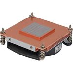 Inter-Tech Q-3 Prozessor Kühlkörper/Radiator 8 cm Schwarz - Silber 1 Stück(e) (88885583)