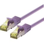 LOGON SSTP Cat6a Netzwerkkabel Violett 1 m (TCR6ASS010V)