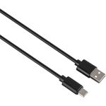 Hama 00200907 USB Kabel USB 2.0 0,9 m USB C USB A Schwarz (00200907)