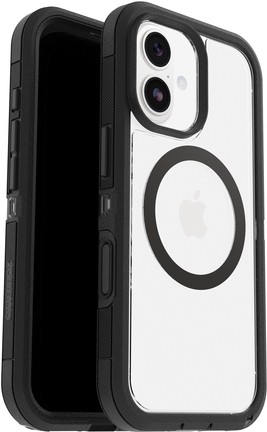 OTTERBOX OB DEFENDER PRO XT CLEAR CAMERA CTRL APPLE IPHONE 17 CL/BLACK PP (77-98482)