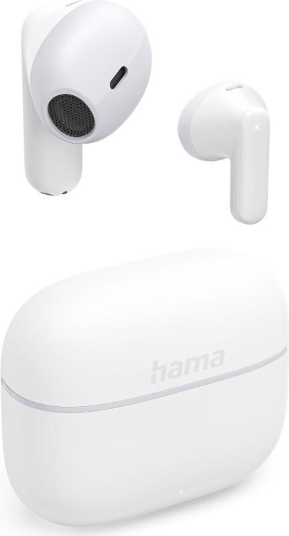 Hama Bluetooth®-Kopfhörer Freedom Light II, TWS Earbuds, Mikrofon, Weiß (00139551)