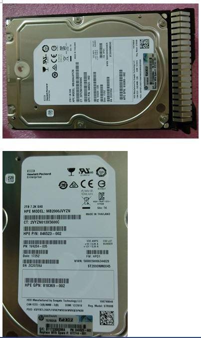 SPS-DRV HDD 2TB 12G 7.2K LFF S (872744-001)