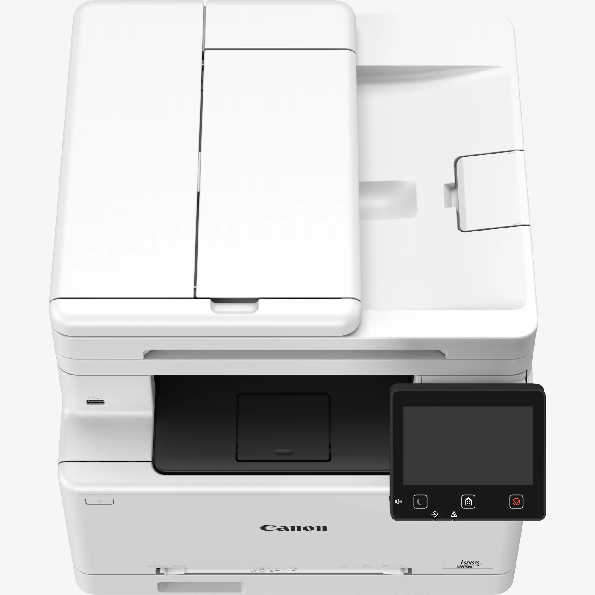 Canon i-SENSYS MF667Cdw 25 ppm Farblaser-Multifunktionsdrucker Schwarz, Weiß