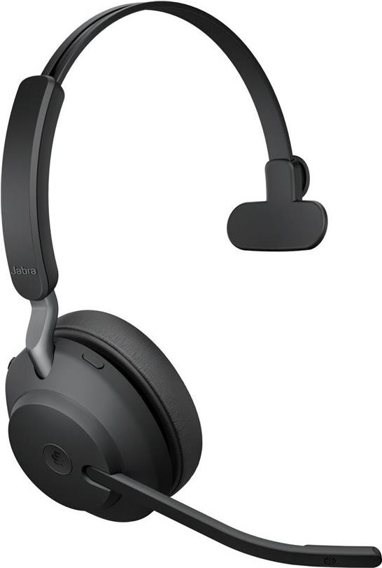 Jabra Evolve2 65 MS Mono On-Ear Bluetooth Headset Schwarz