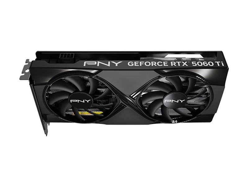 PNY GeForce RTX 5060 Ti 16 GB Overclocked Grafikkarte GDDR7 PCIe 5.0 x8 Schwarz