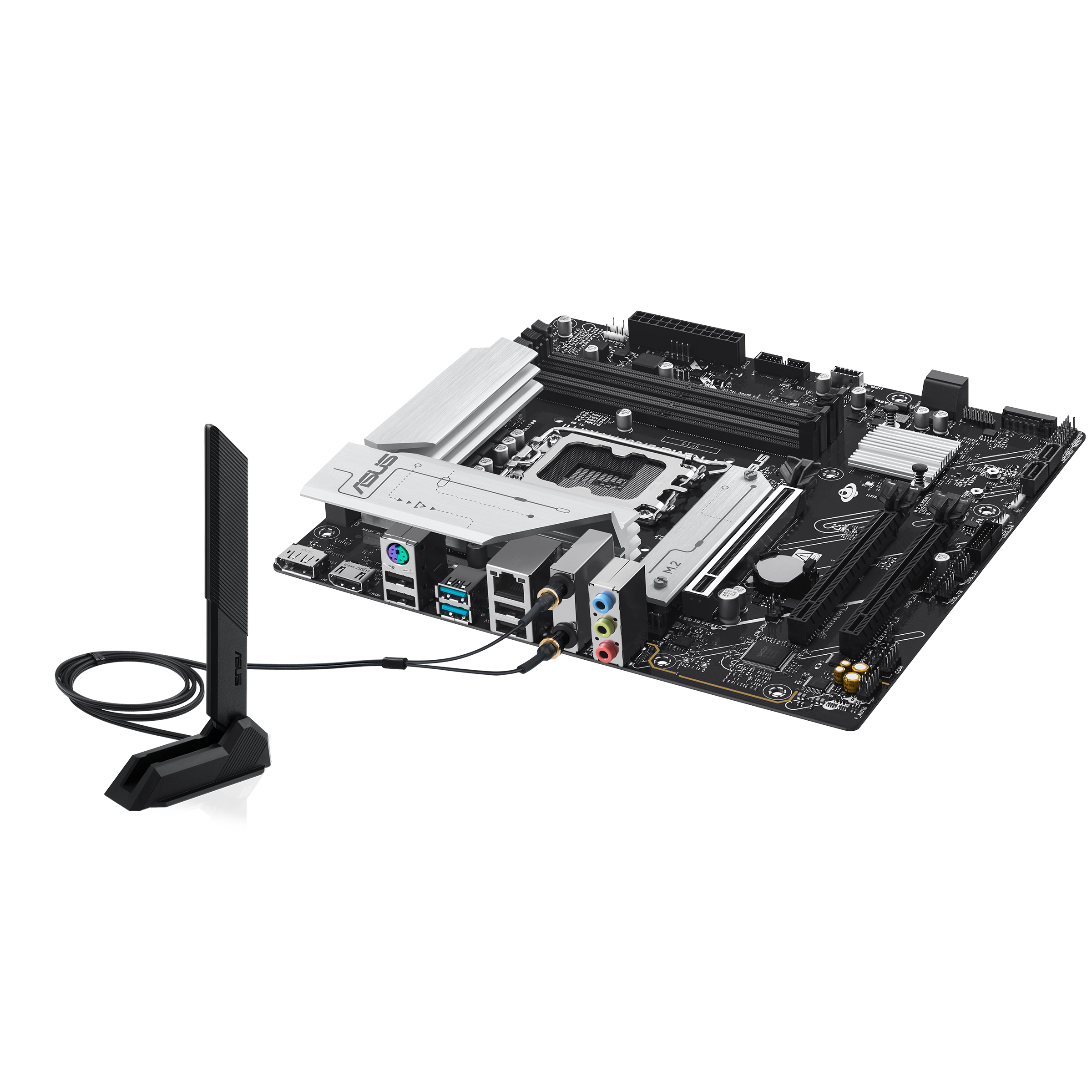 ASUS PRIME B760M-A WIFI II Mainboard micro ATX Intel B760 LGA 1700 DDR5 Wi-Fi 6E