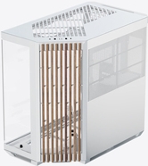 APNX V1 PC-Gehäuse, Midi-Tower, ATX, Tempered Glass - Holz, weiß (APCM-VI01103.21)